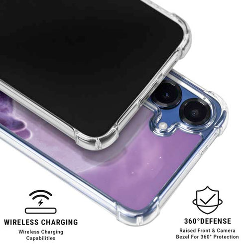 Loving Wolves by Vincent Hie Galaxy S25 Clear Case